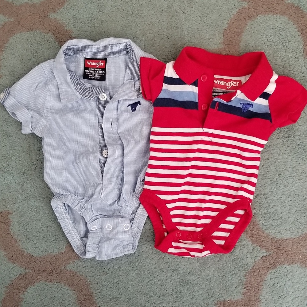 Wrangler onesies